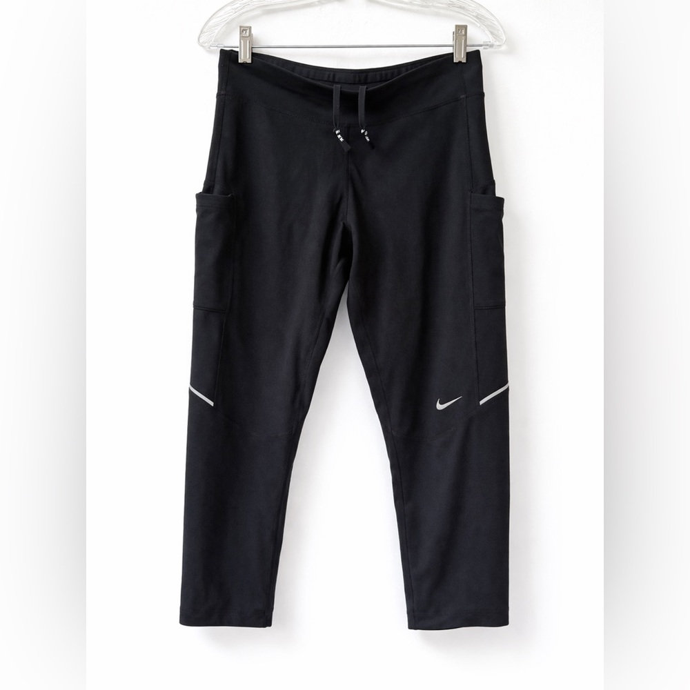 Nike Black Performance Joggers with Side Pockets